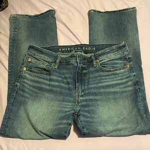 American Eagle Outfitters Blue Bootcut Jeans